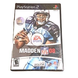 PS2 MADDEN 08 Football Game Vintage SEALED
